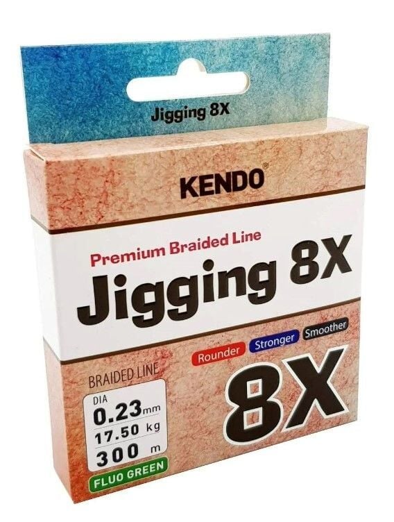 Kendo Jigging 8X Flash 300 mt Örgü İp Misina
