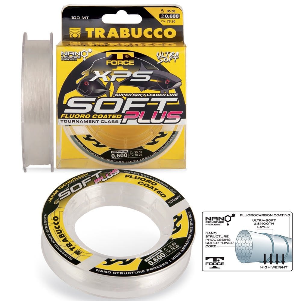 Tf Xps Soft Plus Fluoro Coated Misina Leader 45mm