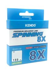 Kendo Spinning 8x Fighting İp Misina (Green)-150 Metre